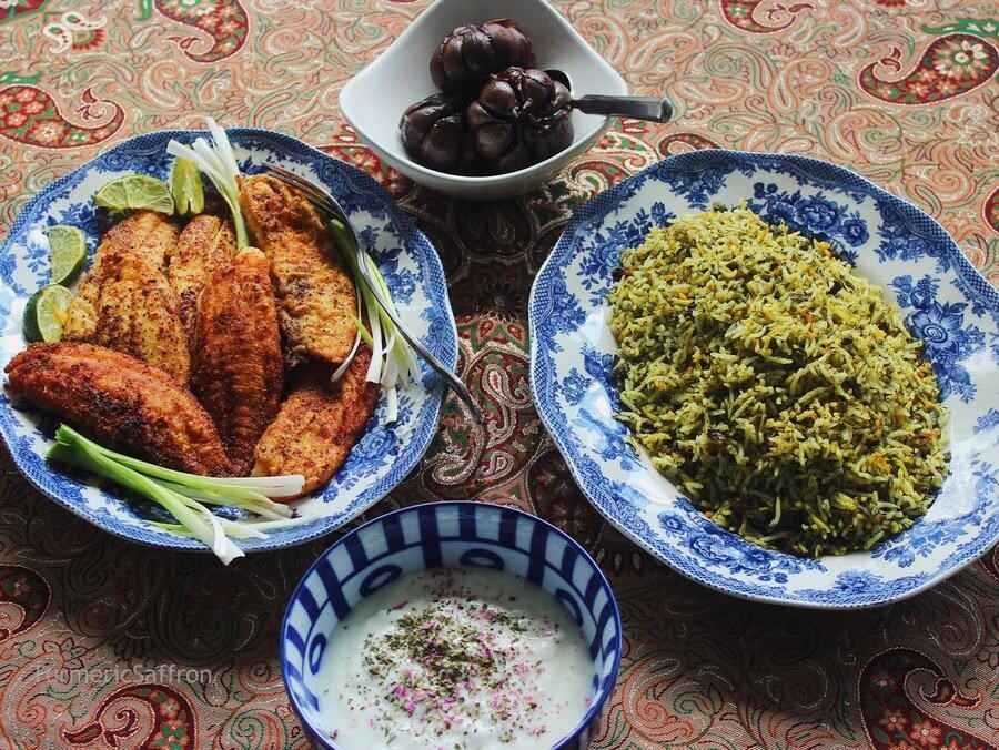 Sabzi Polow MahI سبزی پلو.JPG