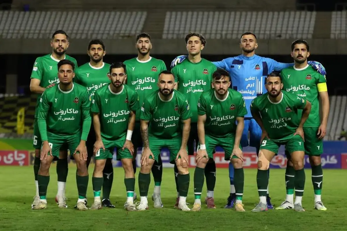 اعلام ترکیب نهایی شمس‌آذر برای دیدار برابر فولاد خوزستان