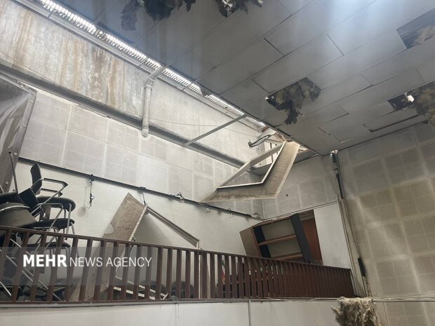 آسیب شدید به آکادمی ملی بیلیارد و اسنوکر در حملات صهیونی + عکس