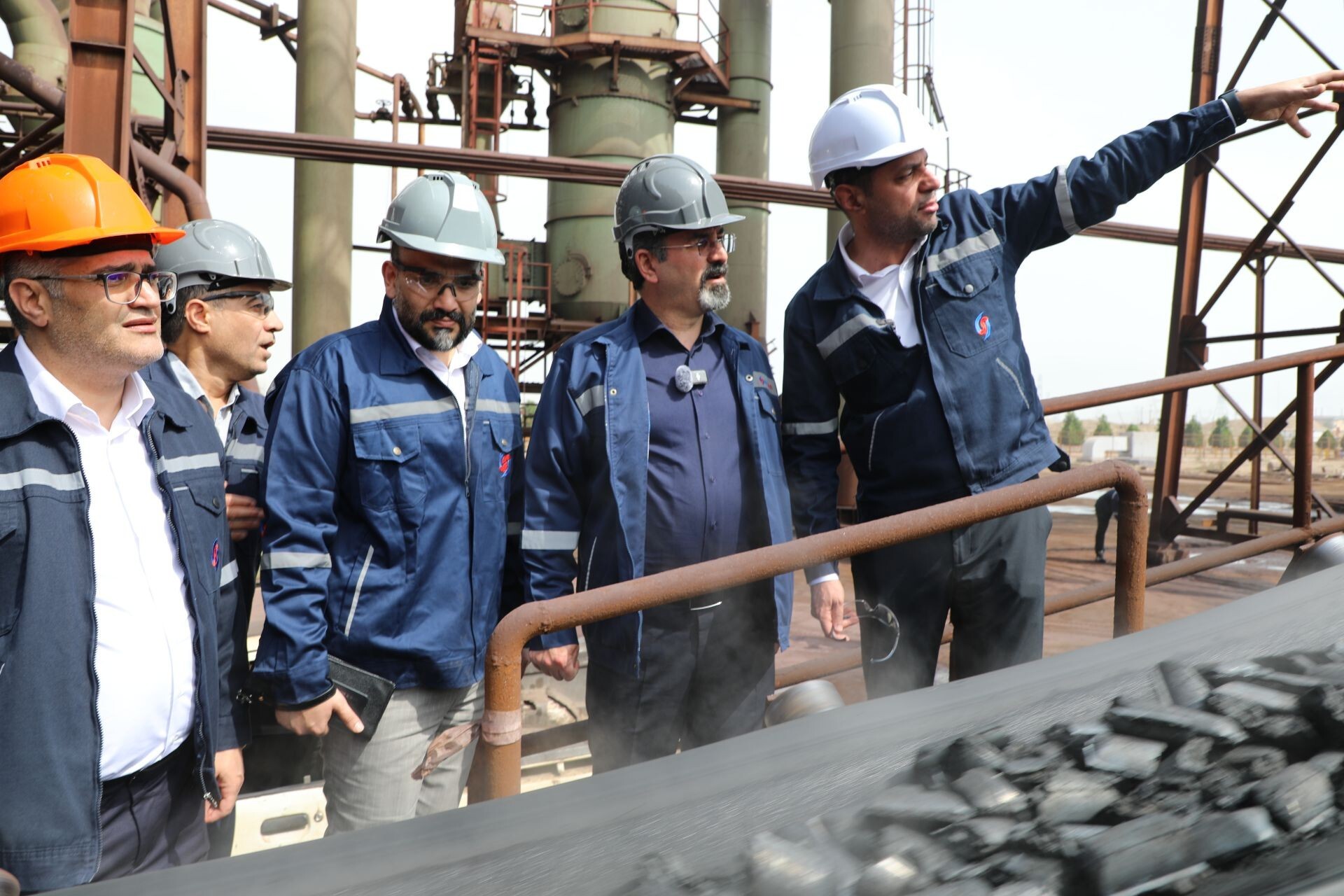 بازدید مدیرعامل هلدینگ صبا انرژی از شرکت صبا فولاد خلیج فارس