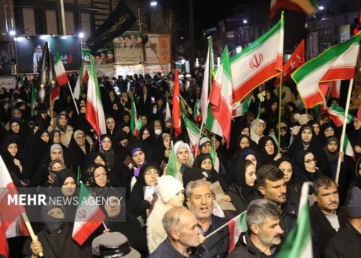 تجلی وحدت در اجتماع شبانه مردم گرگان