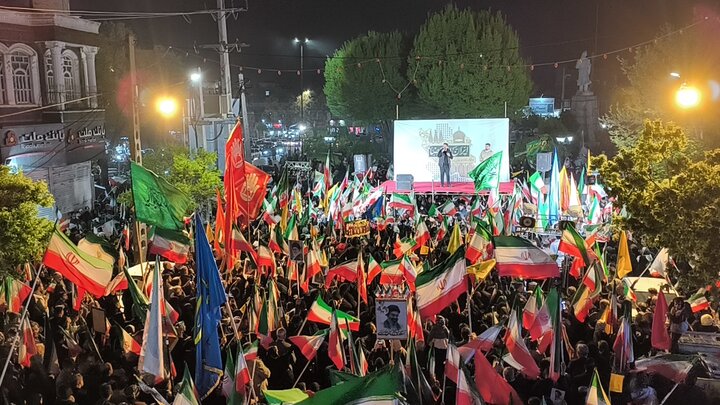 تجمع مردم «ایرانشهر» در پنجاه و هفتمین شب از شهادت قائد امت