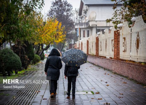 تداوم بارش‌های پیاپی در اکثر نقاط کشور؛ روند کاهش دما از امروز آغاز شد