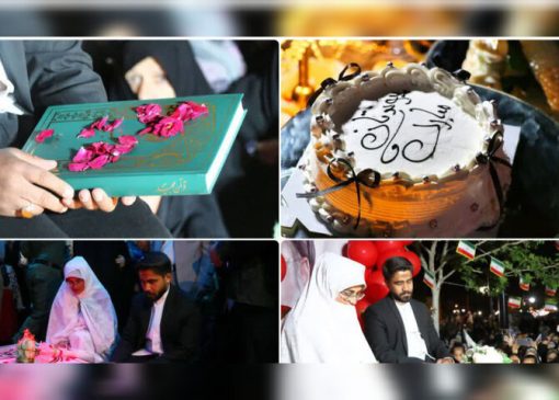 جشن‌ ازدواج ۷ زوج مشهدی در تجمعات شبانه