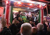 حضور کاروان زیرسایه خورشید در تجمع مردمی شاهین دژ