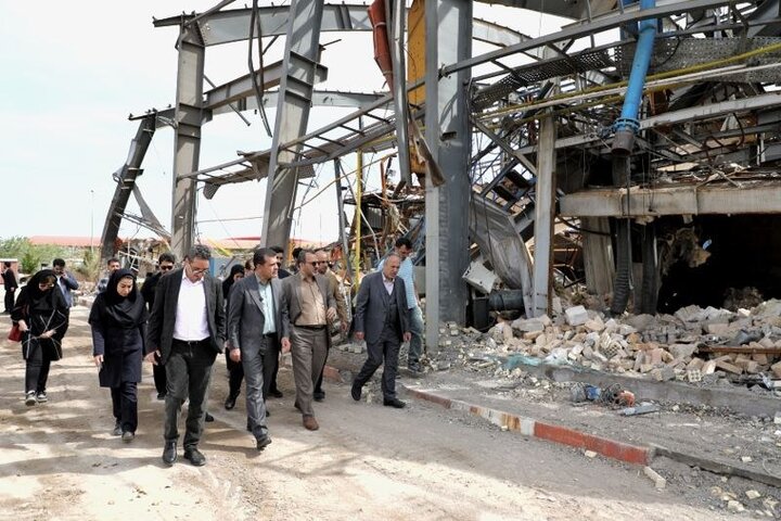 حمایت معاونت علمی از بازگشت واحدهای صنعتی آسیب دیده قم به چرخه تولید