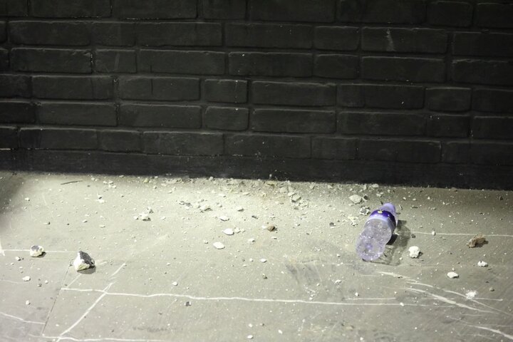 خسارت وارده به سالن ایرانیان وزنه‌برداری پس از بمباران + عکس