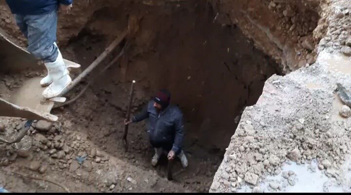 خط انتقال آب روستای کوگاه ترمیم شد