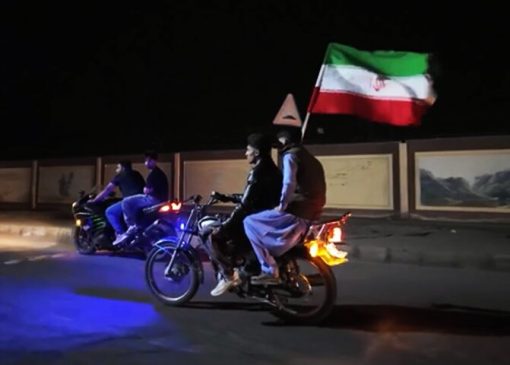 رژه موتوری «جوانان بلوچ» شهر زاهدان