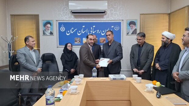 سکان هدایت تعاون روستایی استان سمنان به مهدی حسینی سپرده شد