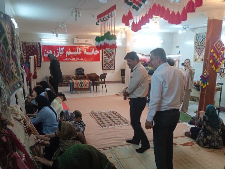 شهر کازرون میزبان کارگاه‌های تازه‌نفس صنایع‌دستی فارس