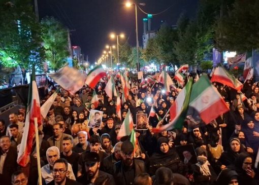 میدان داری مردم گالیکش در پنجاه و دومین شب از اجتماعات حماسی