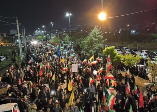 پنجاه و هشتمین اجتماع نحن منتقمون مردم کرمانشاه