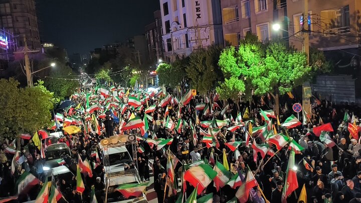 پنجاه و هفتمین اجتماع نحن منتقمون مردم کرمانشاه