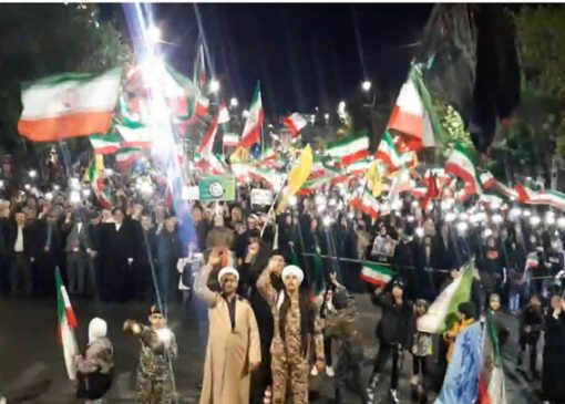 پنجاه و هفتمین شب از قیام مردم شهرستان سلماس