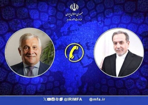 گفتگوی تلفنی عراقچی با وزیر خارجه ایتالیا