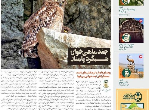 انتشار «زمینی‌ها» با رویکرد روستای گردشگری پامنار و جغد ماهی‌خوار
