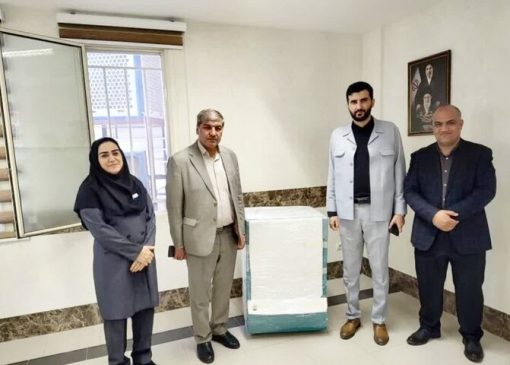 اهدای دستگاه ۲ میلیارد ریالی خیر به بیمارستان هشتگرد